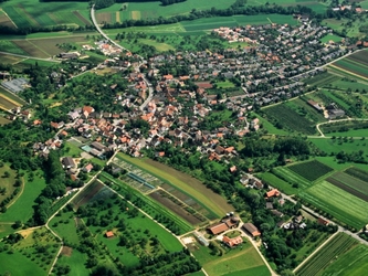 Luftbild Gemeinde Schlat