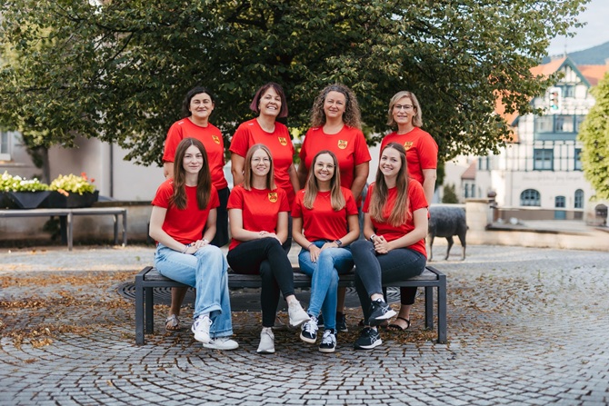 Gruppenfoto Team Kinderhaus Sonnenschein