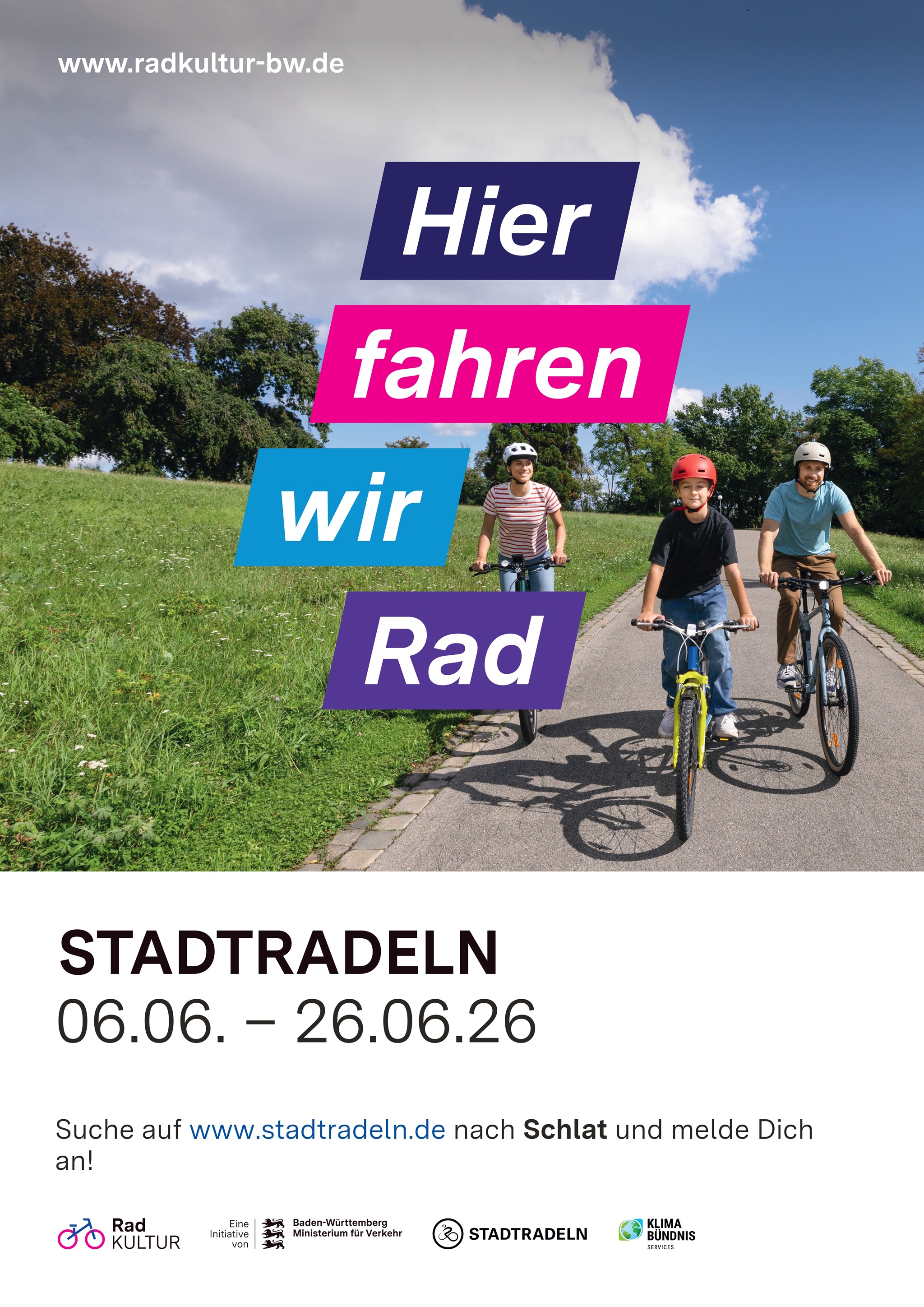 Plakat Stadtradeln